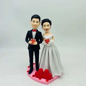 結婚禮物情侶人像公仔訂製