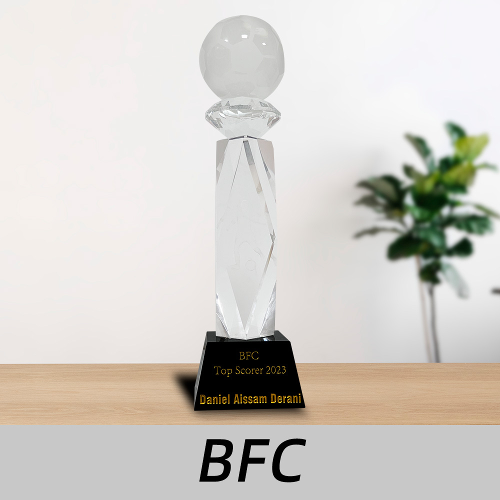 BFC 足球水晶獎座