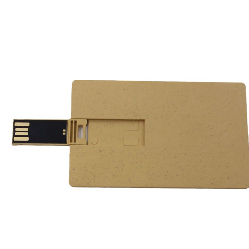 小麥桔桿環保卡片USB