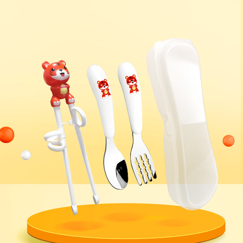 兒童便攜餐具套裝