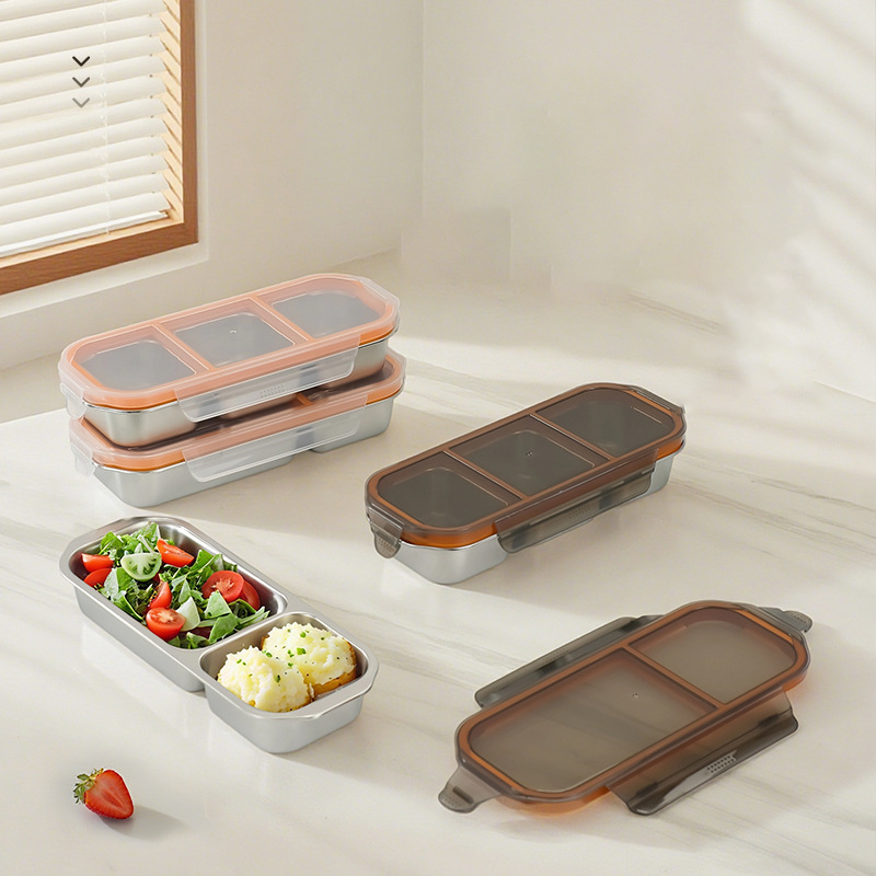 不鏽鋼分格飯盒