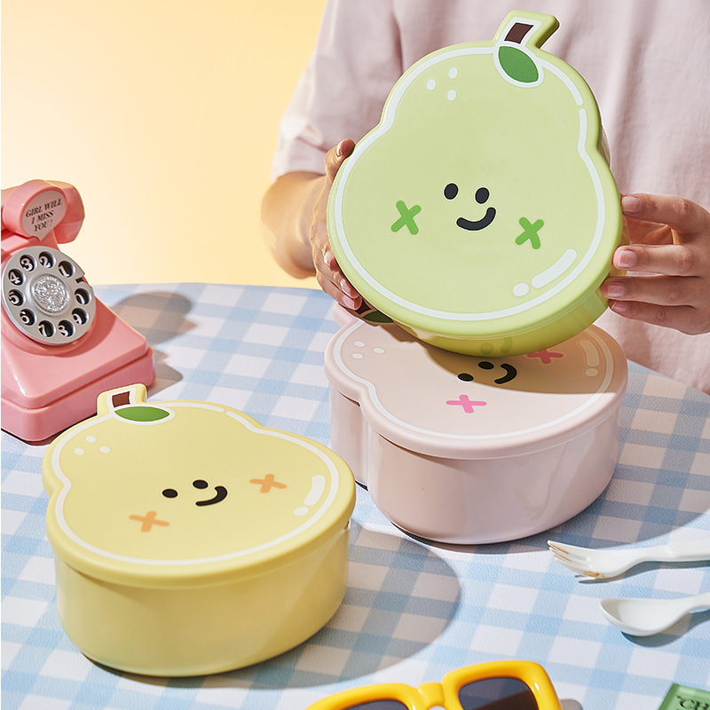 創意梨形保鮮盒