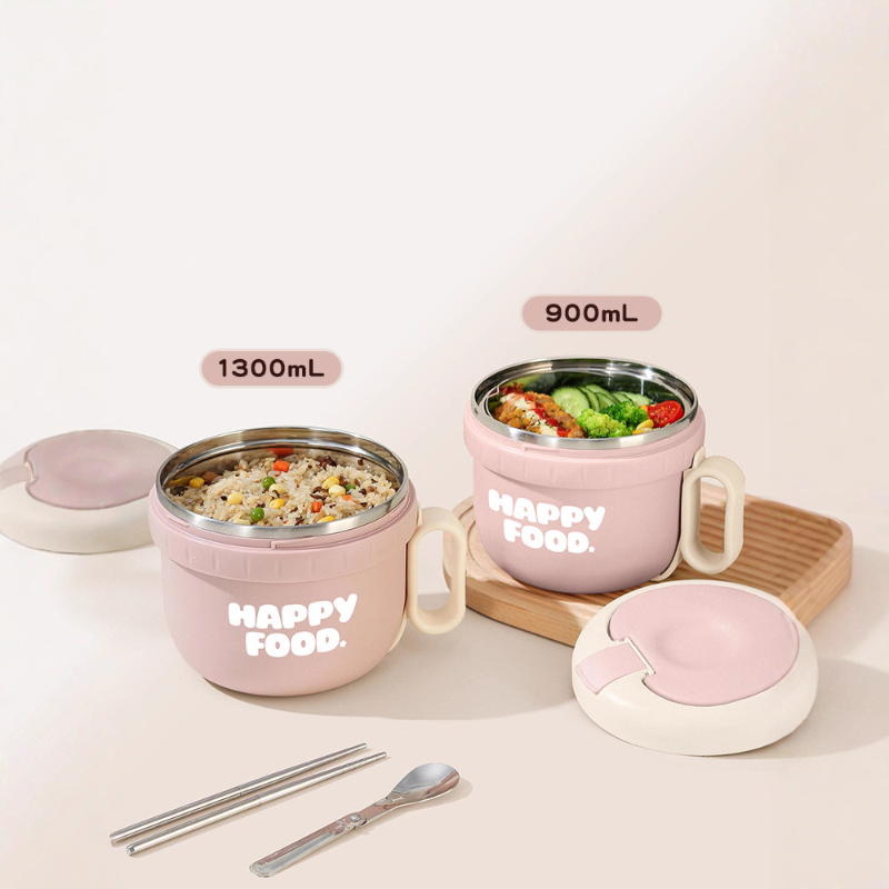 帶蓋不鏽鋼飯盒