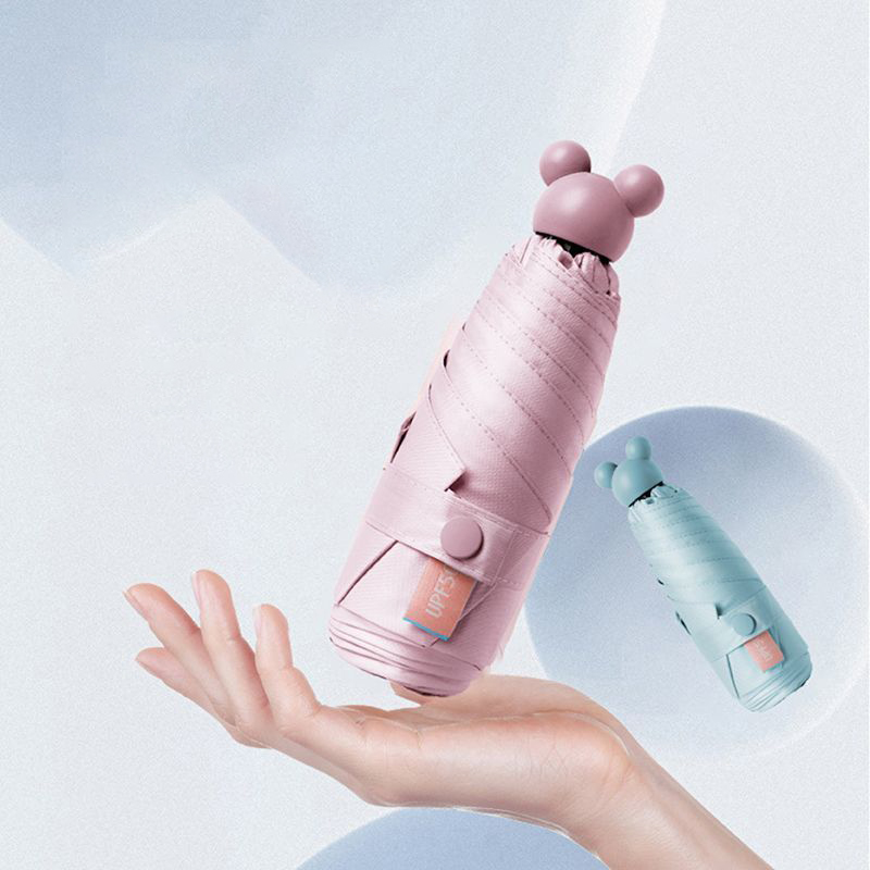 小熊手柄摺疊傘