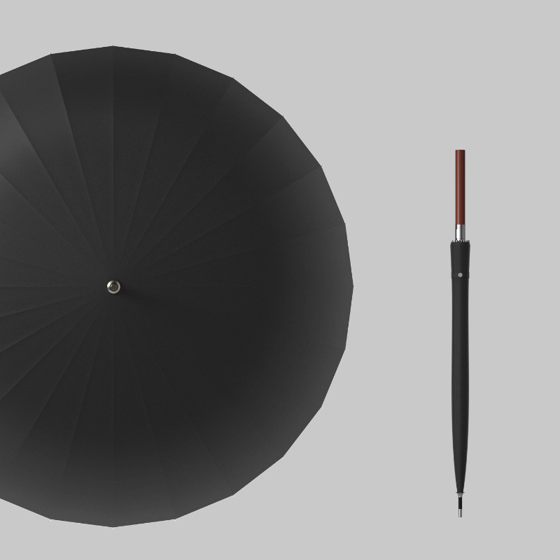 24骨加固大號長柄傘