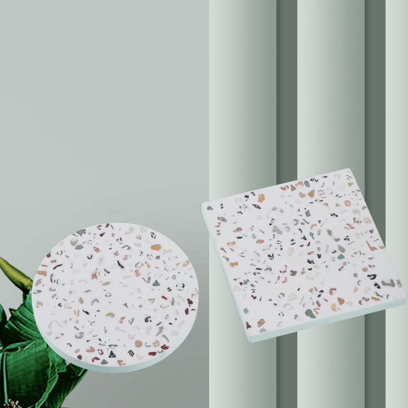 水磨石硅藻土杯墊