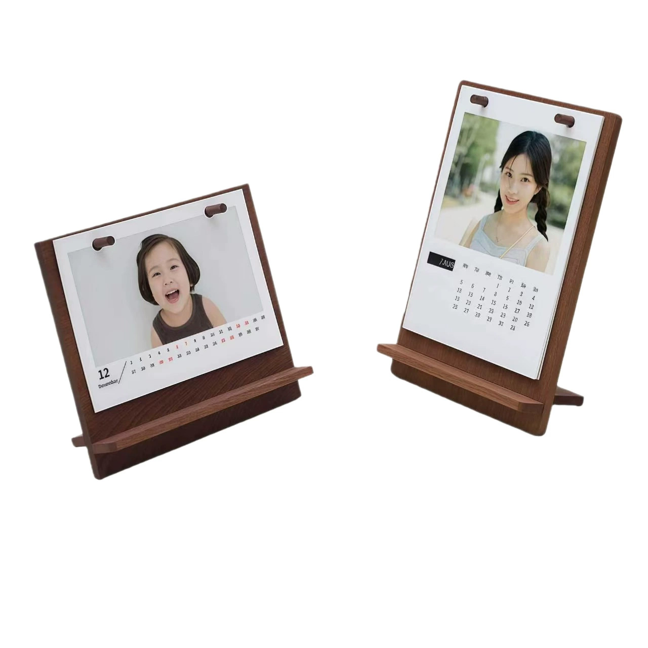 木質底座創意臺歷