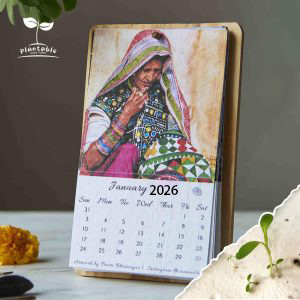 長型種子紙日曆