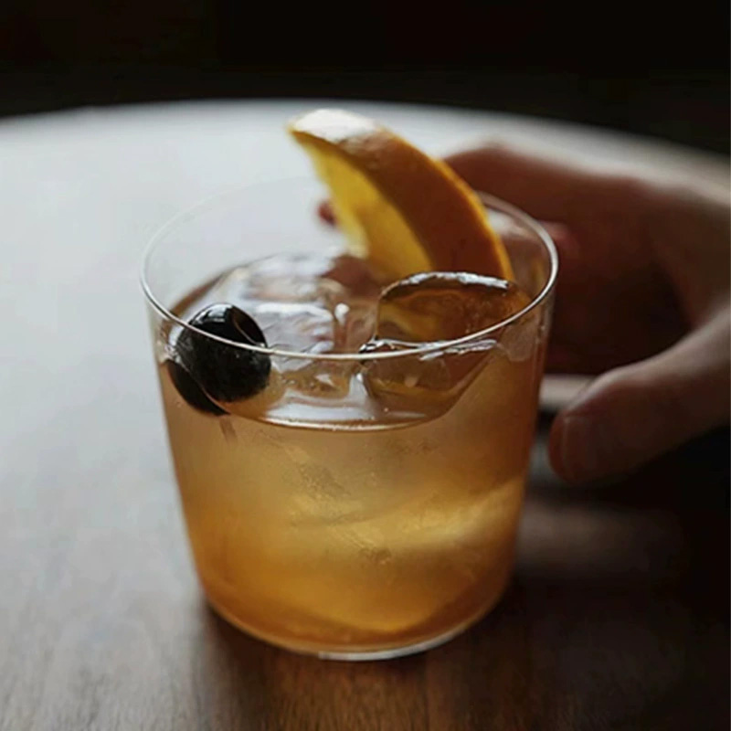 威士忌輕奢精緻炫彩水晶玻璃杯