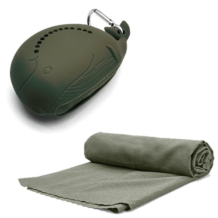 鯨魚運動速乾毛巾