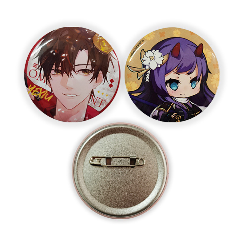 馬口鐵襟章卡通動漫定制