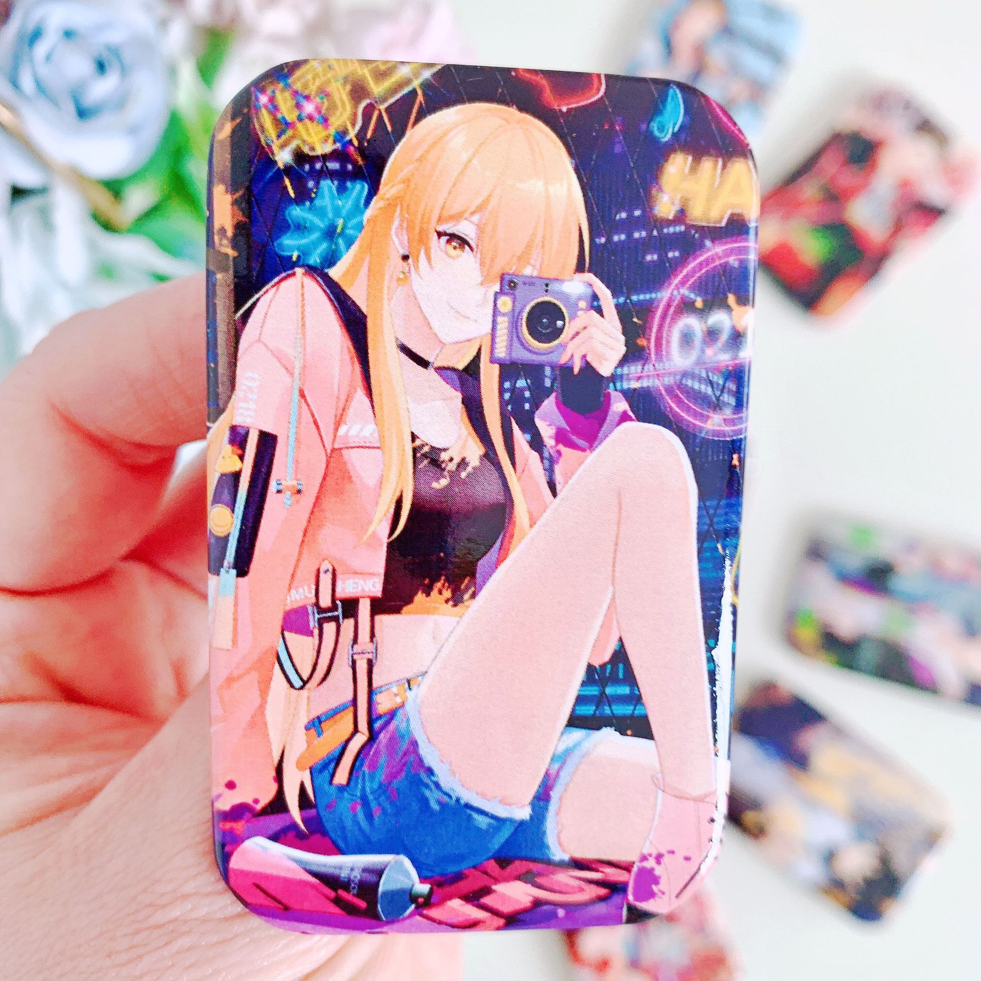 長方形馬口鐵徽章