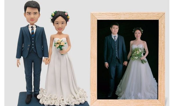 真人Q版婚禮公仔