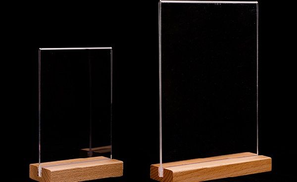 榉木台卡亞克力展示架立牌訂製 