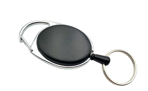 橢圓蛋形伸縮匙扣 