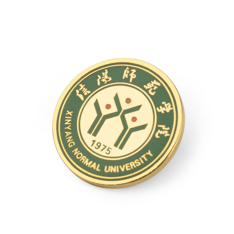 金属校徽