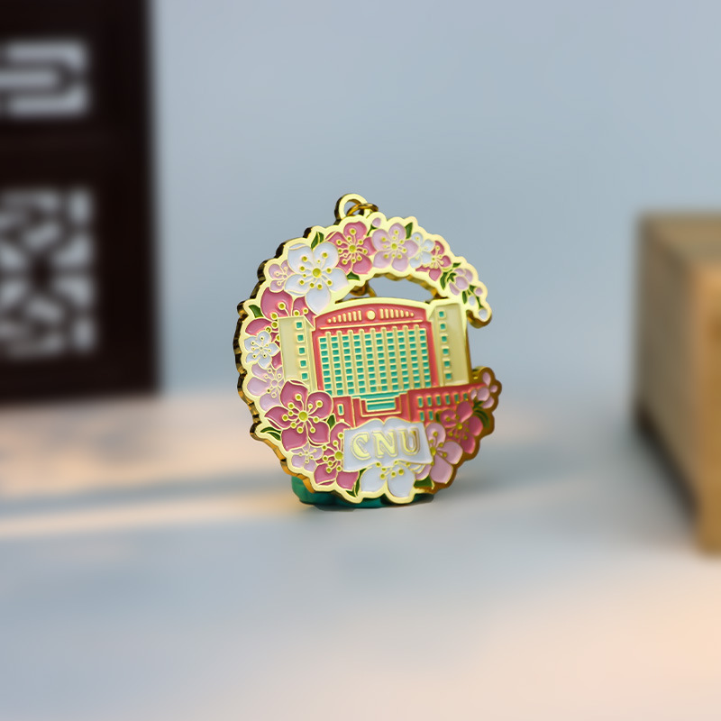 金屬鑰匙扣學校紀念品定製