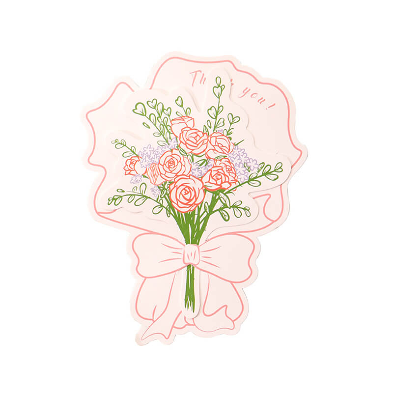創意花束造型賀卡