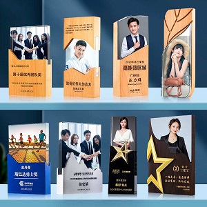 客製化人像照片獎盃