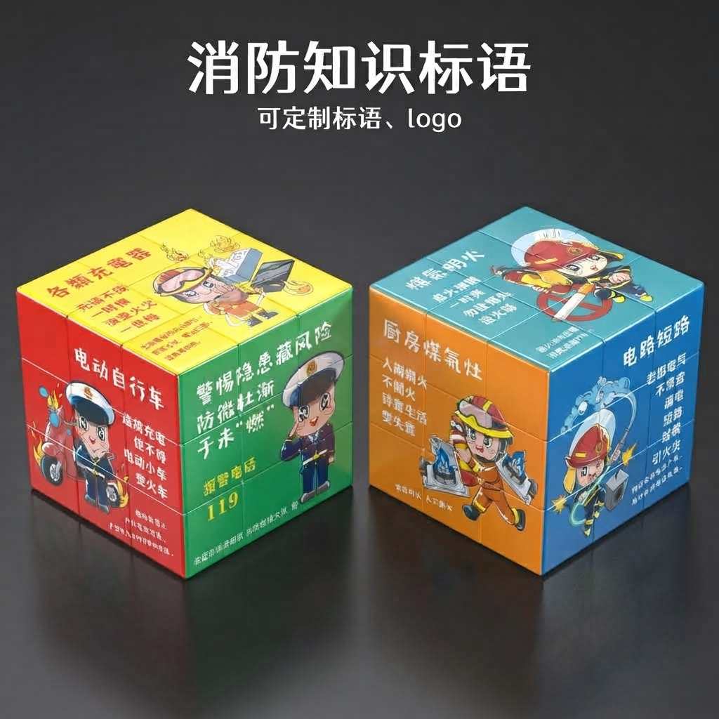 消防警察紀念品訂製魔方