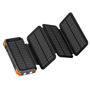 可拆卸太陽能板大容量行動電源