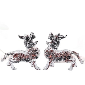 透明K9水晶招財貔貅擺件