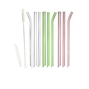 Glass drinking tubes