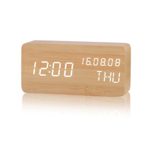Wooden clock