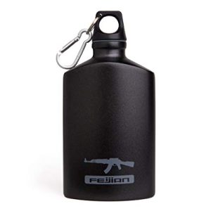 Aluminium travel water bottle