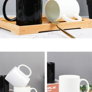 Minimalist ceramic mug
