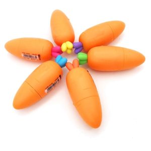 Carrot-shaped highlighter