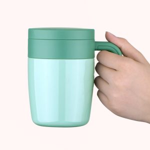 Stainless steel tea separating coffee cup
