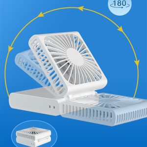 Foldable neck fan