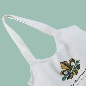 Canvas bag in the shape of a net pocket