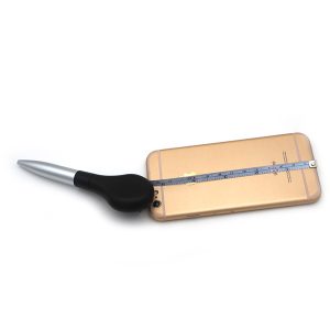 Pull ruler pen