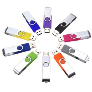 Color swivel USB