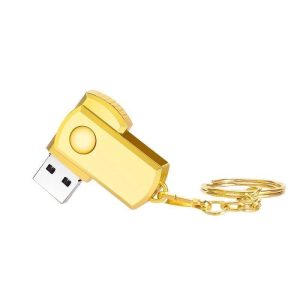 Metal swivel USB