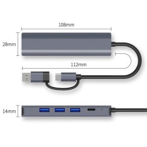 5-in-1 USB extender