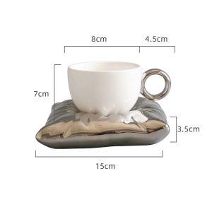 Coffee mug set with coaster