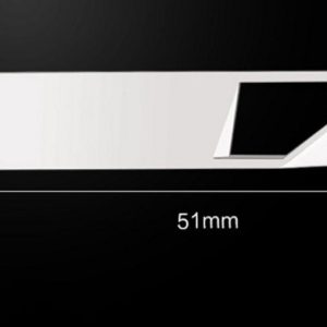 Cut-out sleek design USB