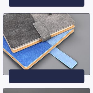 A5 two-color spliced notepad