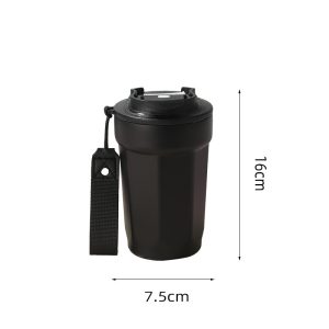 Colored stainless steel mug