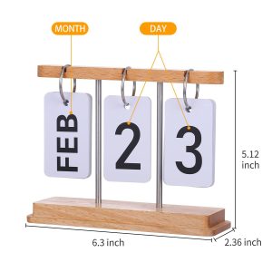 Flip the page countdown calendar