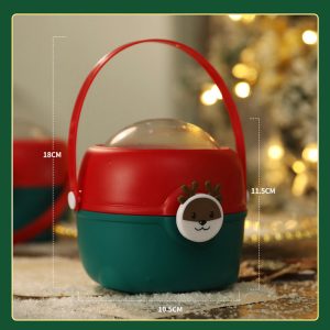Christmas apple box