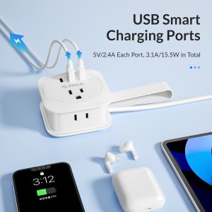 Mini travel USB socket