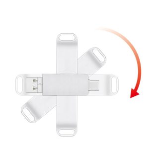 Dual-interface metal USB