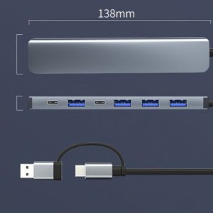 7-in-1 multi-port USB extender