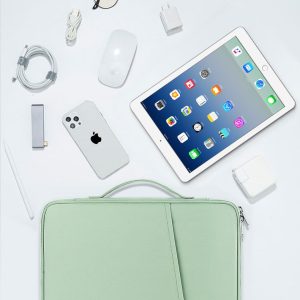 Multifunctional electronics storage bag