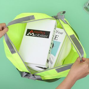 Nylon portable dual-purpose eco-bag