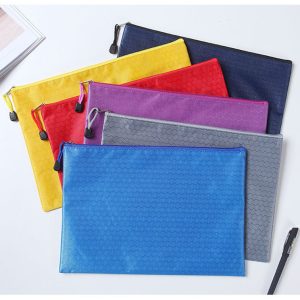 Football pattern waterproof document bag